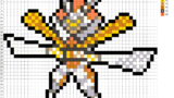 ポケモン ルギアの作り方 アイロンビーズ簡単図案 なやここブログ