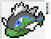 バスラオ（あおすじのすがた）