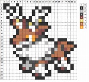 メブキジカ（ふゆのすがた）