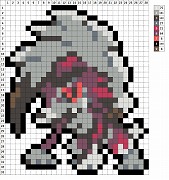 ルガルガン(まよなかのすがた)